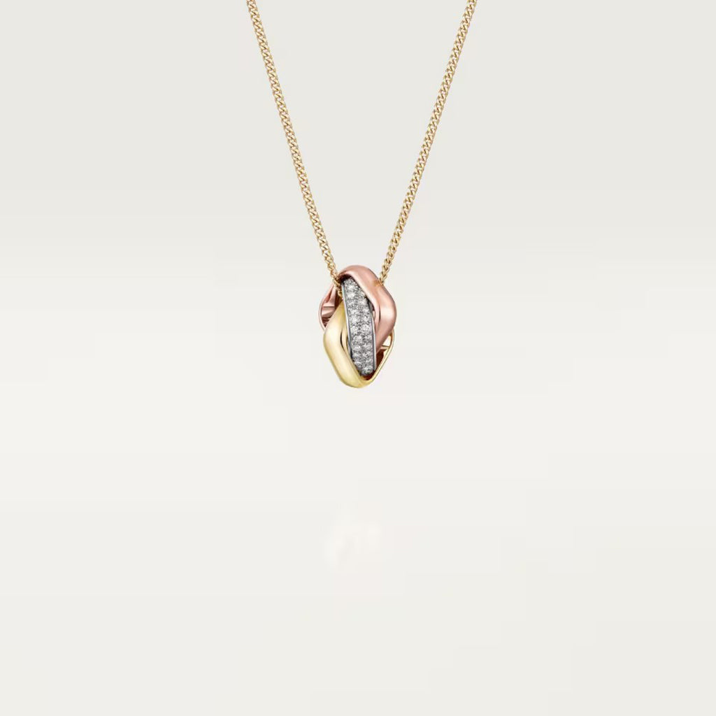 [Resenly Jewelry]TRINITY CUSHION NECKLACE COLLECTION