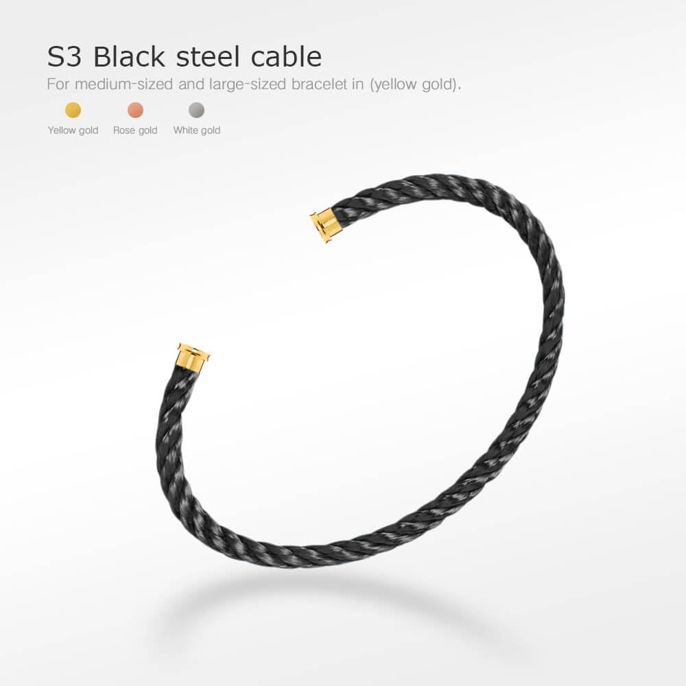 [Resenly Jewelry]FORCE SERIES BRACELET CABLES 50 CHOICES (DIY SELECTION)