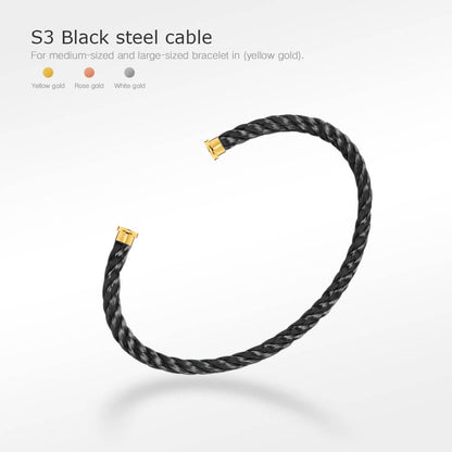 [Resenly Jewelry]FORCE SERIES BRACELET CABLES 50 CHOICES (DIY SELECTION)