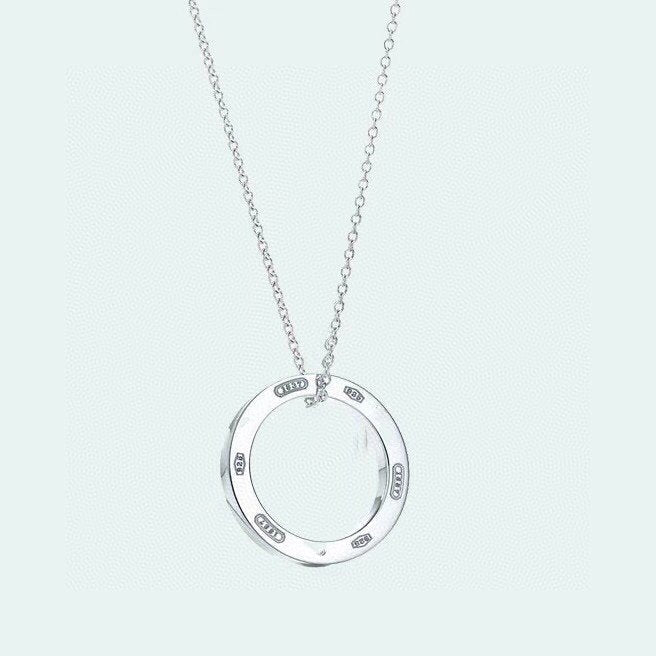 [Resenly Jewelry]シングルリングネックレス チェーンの長さ