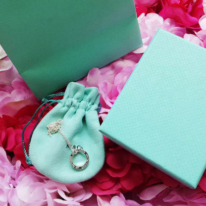 [Resenly Jewelry]シングルリングネックレス チェーンの長さ