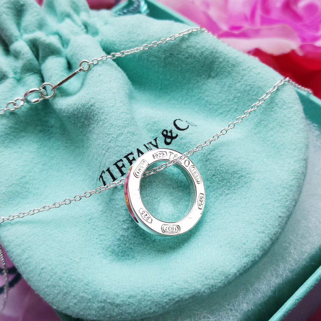 [Resenly Jewelry]シングルリングネックレス チェーンの長さ