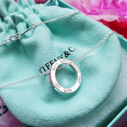 [Resenly Jewelry]シングルリングネックレス チェーンの長さ