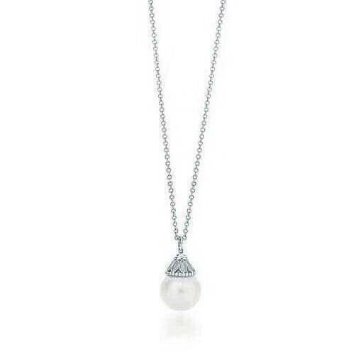 [Resenly Jewelry]PEARL PENDANT GATSBY ZIEGFELD PEARL SILVER NECKLACE
