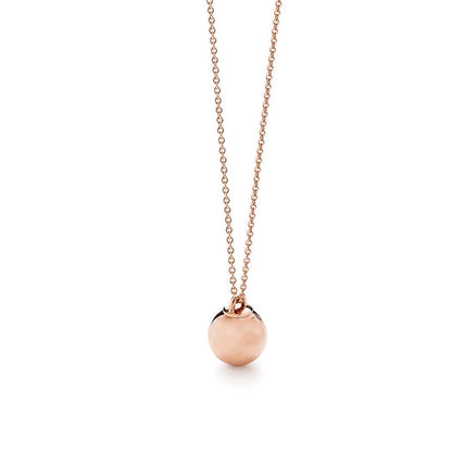[Resenly Jewelry]HARDWEAR PENDENTIF BALL ROSE NECKLACE