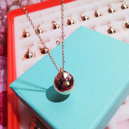 [Resenly Jewelry]HARDWEAR PENDENTIF BALL ROSE NECKLACE