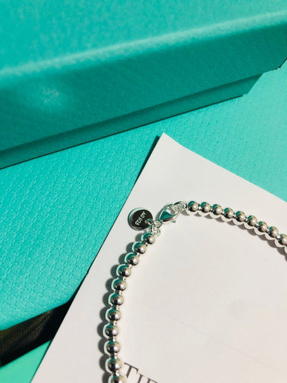 [Resenly Jewelry]LOVE TIFFANY RED HEART TAG BEAD BRACELET