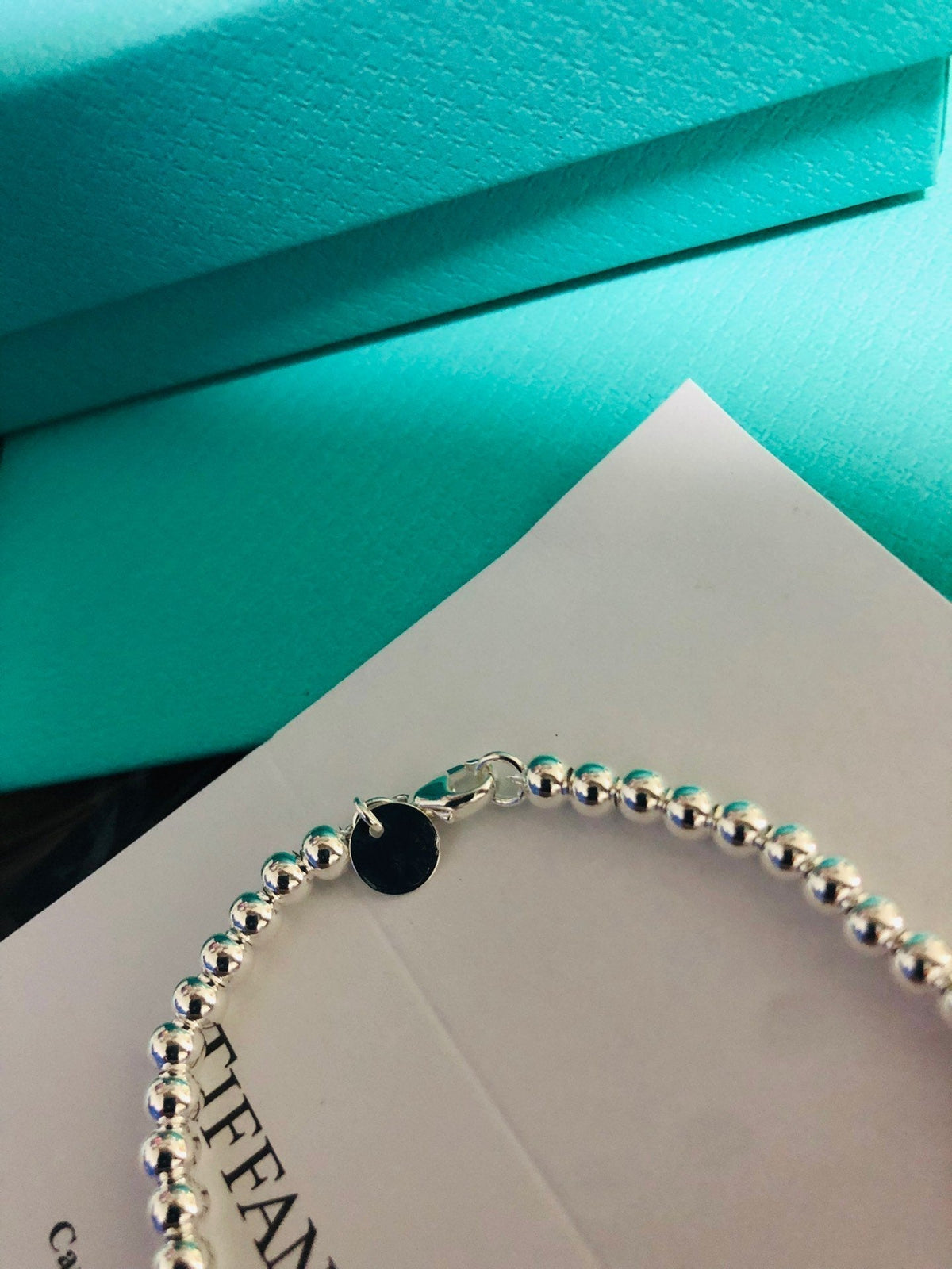 [Resenly Jewelry]LOVE TIFFANY RED HEART TAG BEAD BRACELET