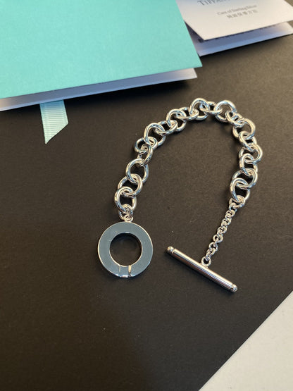 [Resenly Jewelry] トグルタグブレスレット シルバー