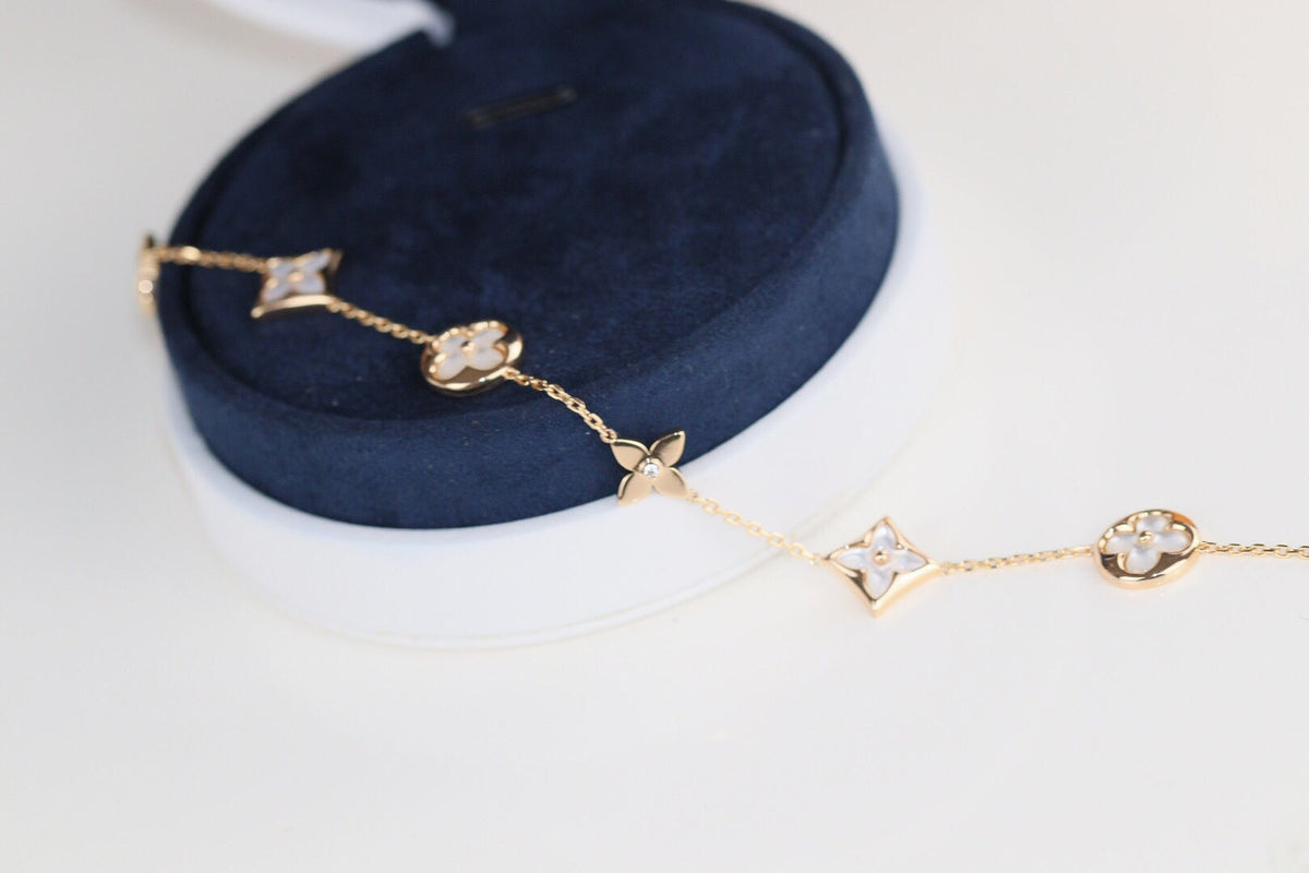 [Resenly Jewelry] リーフクローバーブレスレット