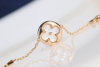 [Resenly Jewelry] リーフクローバーブレスレット