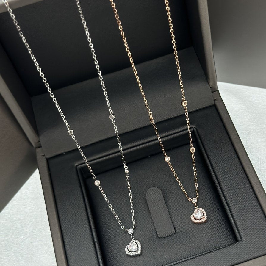 [Resenly Jewelry]JOY HEART DIAMOND NECKLACE