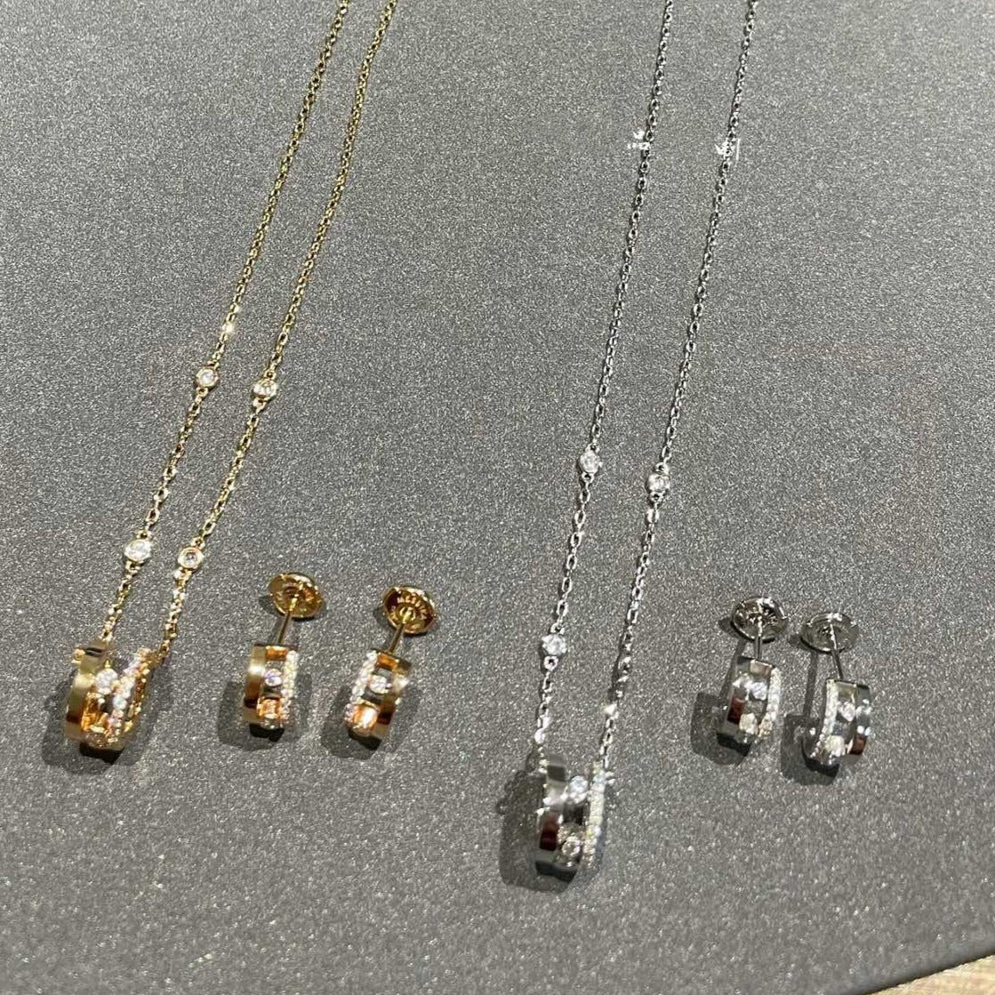 [Resenly Jewelry]CHAIN MOVE ROMANE PEDAND NECKLACE