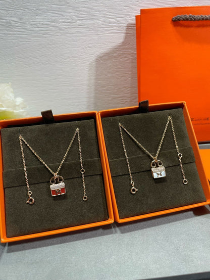 [Resenly Jewelry]H CIRCE MOISSANITE PENDANT NECKLACE GOLD
