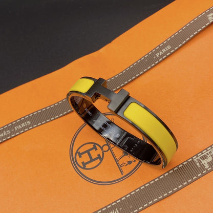 [Resenly Jewelry]CLIC HM SO BLACK YELLOW BRACELET