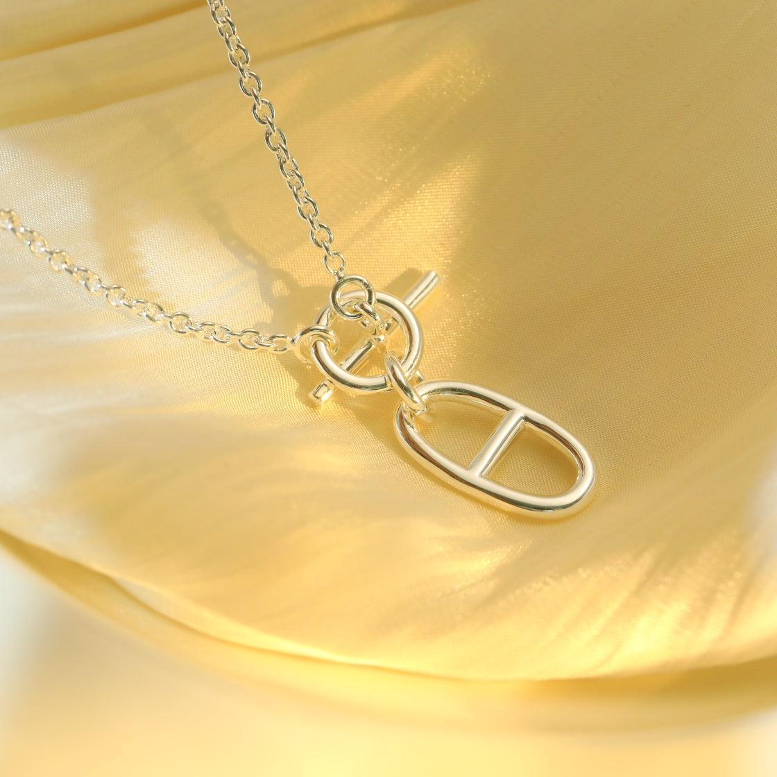 [Resenly Jewelry]HM CHAINE D'ANCRE PENDANT NECKLACE STERLING SILVER