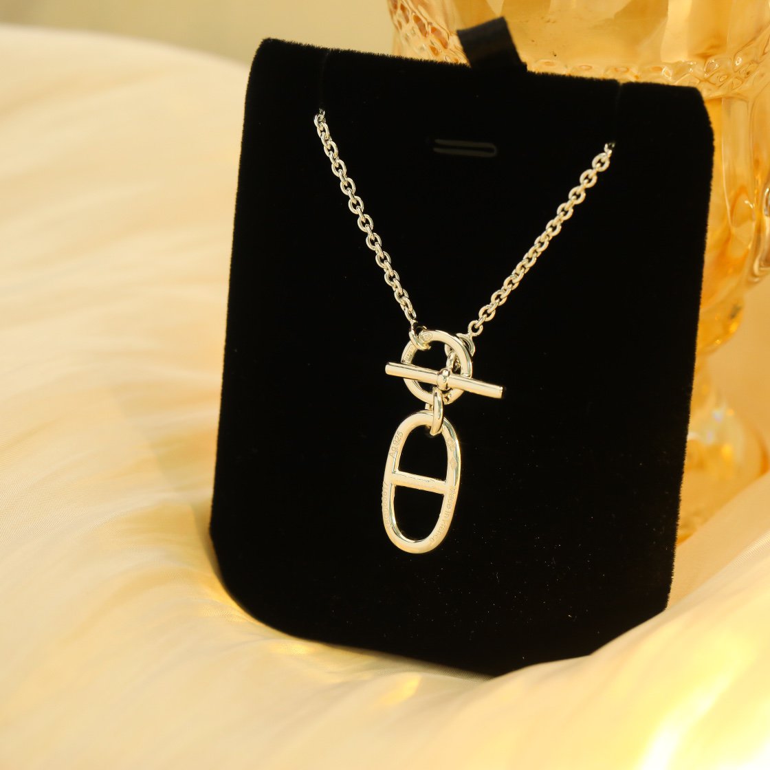 [Resenly Jewelry]HM CHAINE D'ANCRE PENDANT NECKLACE STERLING SILVER