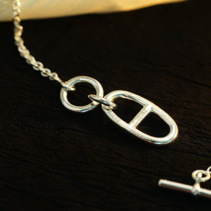 [Resenly Jewelry]HM CHAINE D'ANCRE PENDANT NECKLACE STERLING SILVER