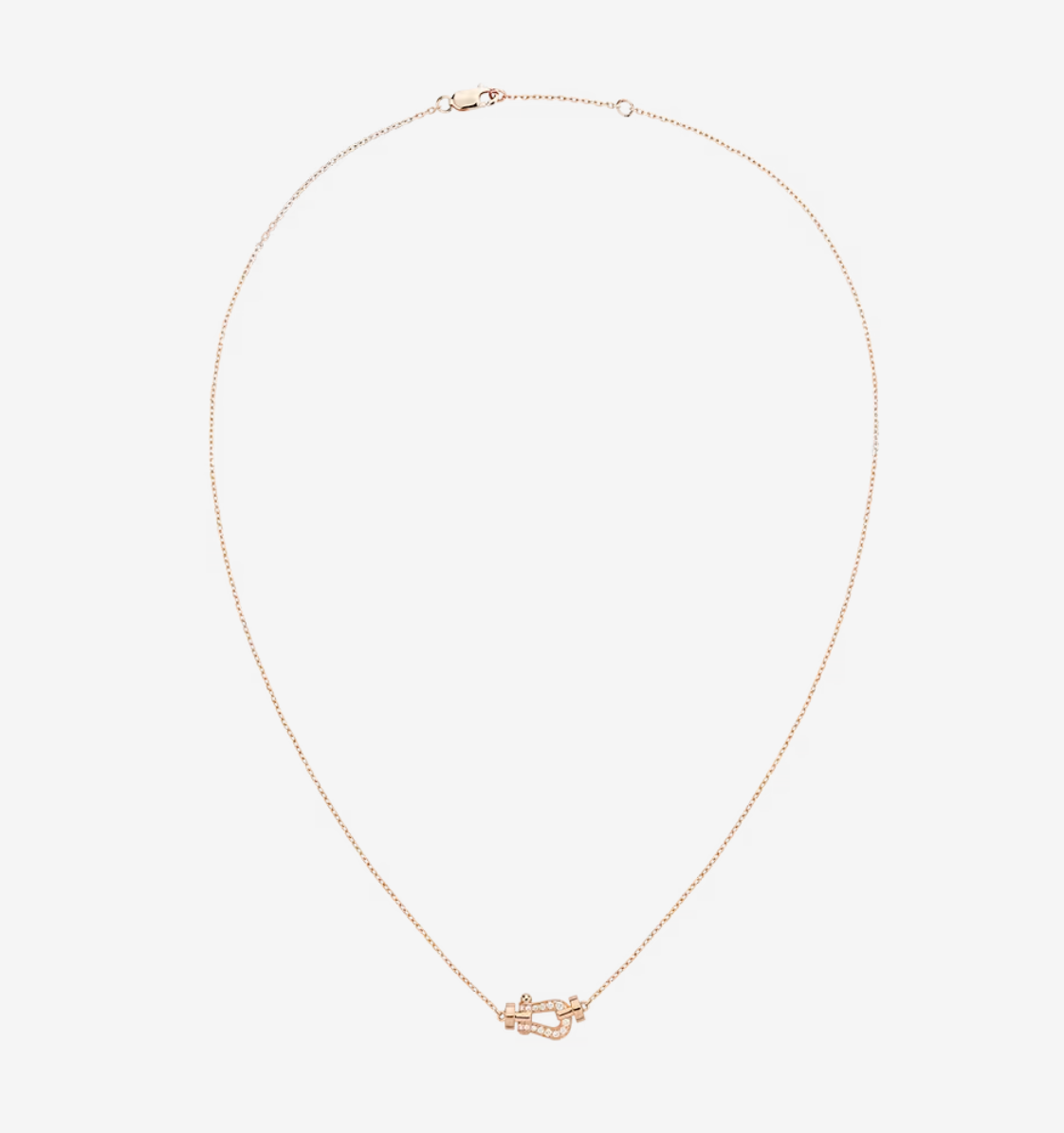 [Resenly Jewelry]FORCE 10 DIAMOND PINK GOLD NECKLACE MINI MODEL