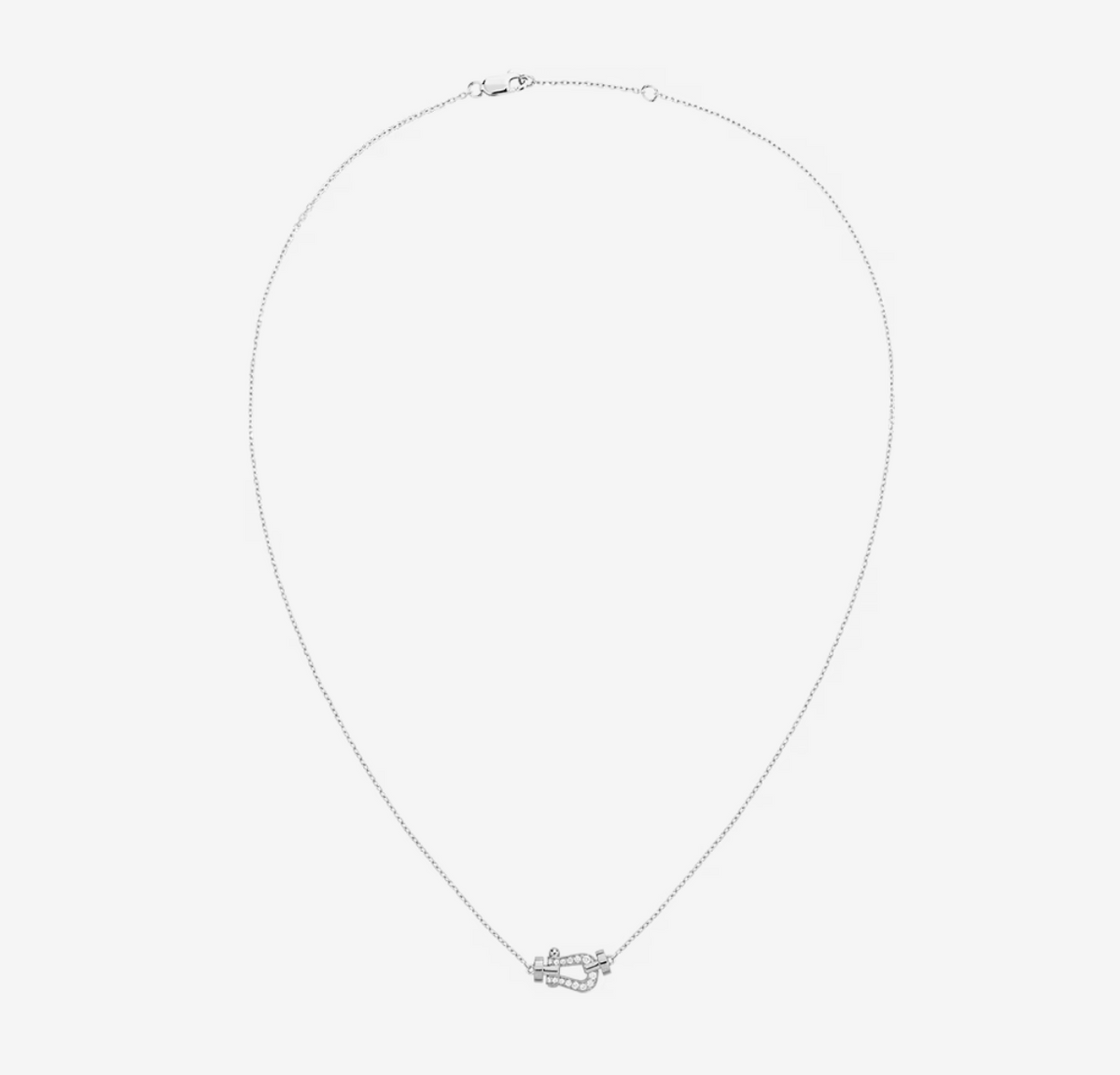 [Resenly Jewelry]FORCE 10 DIAMOND SILVER NECKLACE MINI MODEL