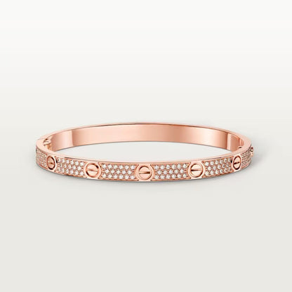 [Resenly Jewelry]LOVE BRACELET 4.8MM DIAMOND-PAVED
