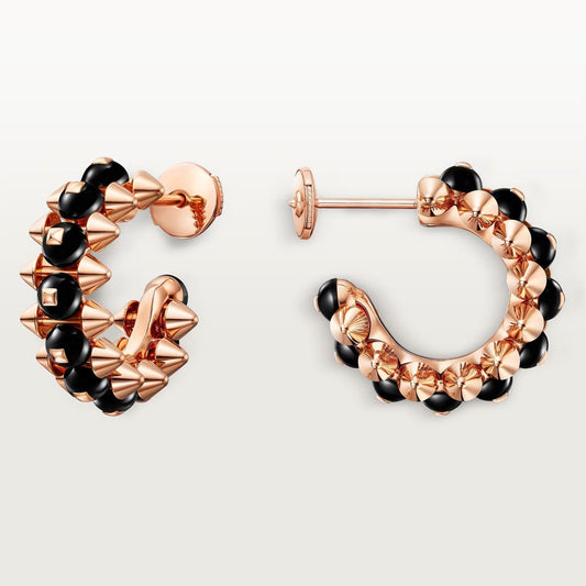 [Resenly Jewelry]CLASH 7.9MM アゲート カルセドニー ピアス