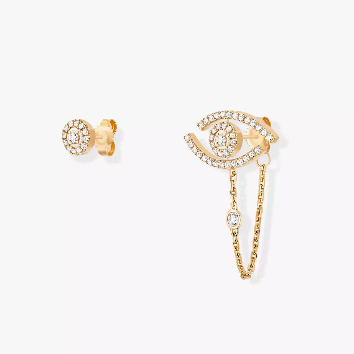 [Resenly Jewelry]Lucky Eye Diamond Earrings