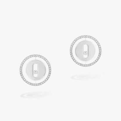 [Resenly Jewelry]Lucky Move Diamond Earrings
