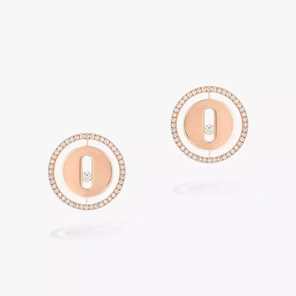 [Resenly Jewelry]Lucky Move Diamond Earrings