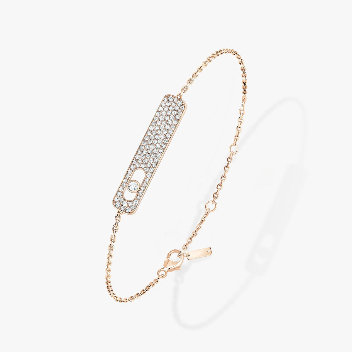 [Resenly Jewelry]MOVE CLASSIQUE DIAMOND PAVED BRACELET(Adjustable)