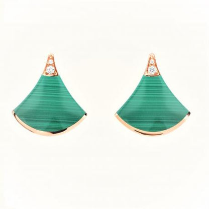 [Resenly Jewelry]DIVAS DREAM EARRINGS PINK GOLD