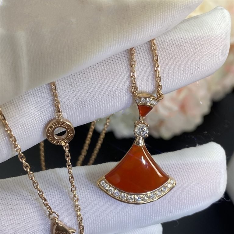 [Resenly Jewelry]DREAM NECKLACE CARNELIAN DIAMOND
