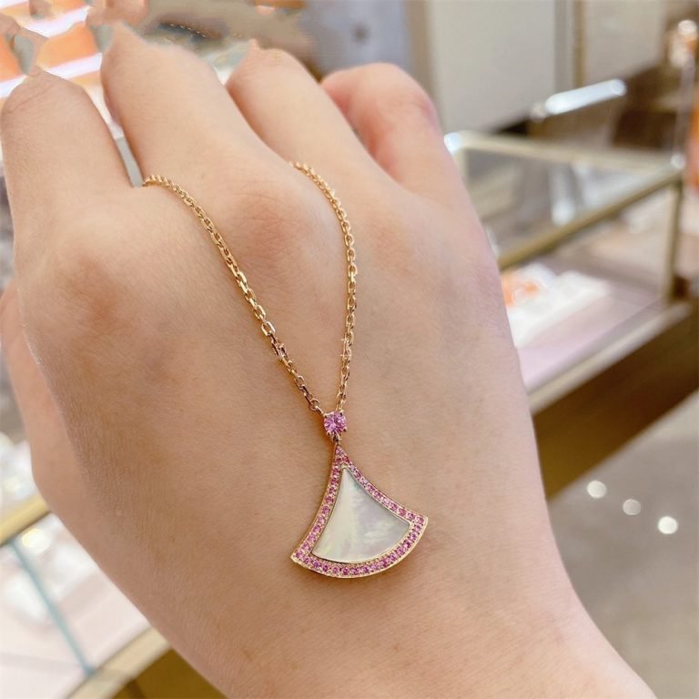 [Resenly Jewelry]DREAM NECKLACE MOP DIAMOND PINK