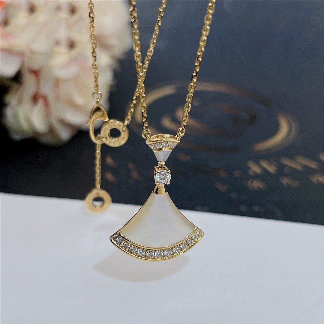 [Resenly Jewelry]DREAM NECKLACE MOP GOLD DIAMOND