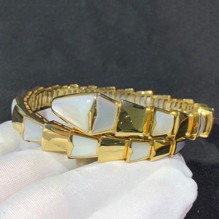 [Resenly Jewelry]SERPENTI BRACELET MOP GOLD