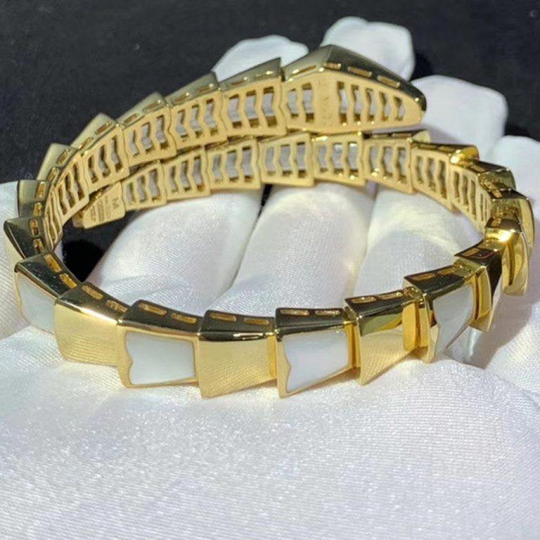 [Resenly Jewelry]SERPENTI BRACELET MOP GOLD