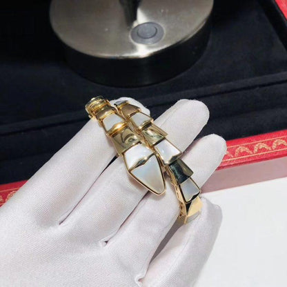 [Resenly Jewelry]SERPENTI BRACELET MOP GOLD