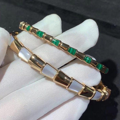 [Resenly Jewelry]SERPENTI BRACELET PINK GOLD MOP