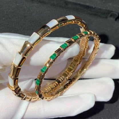 [Resenly Jewelry]SERPENTI BRACELET PINK GOLD MOP