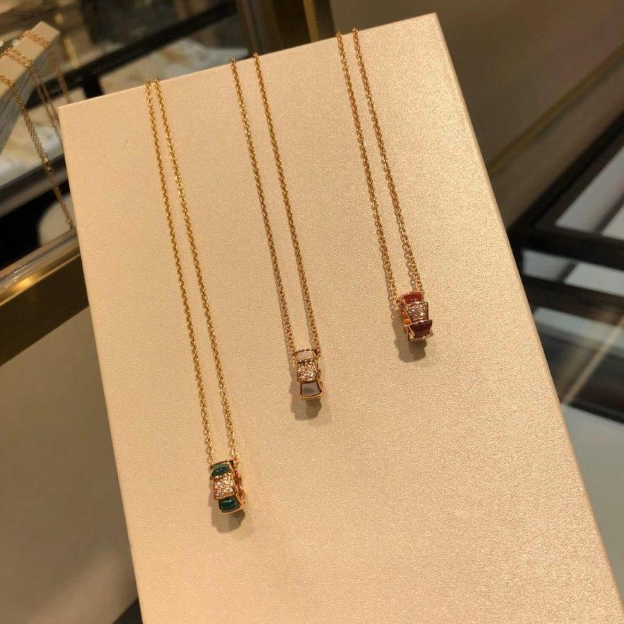 [Resenly Jewelry]SERPENTI PEDANT DIAMOND NECKLACE
