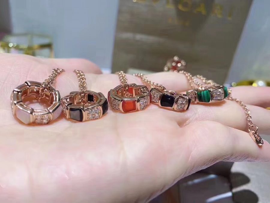 [Resenly Jewelry]SERPENTI PEDANT DIAMOND NECKLACE