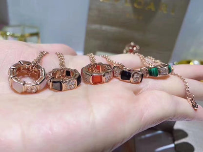 [Resenly Jewelry]SERPENTI PEDANT DIAMOND NECKLACE