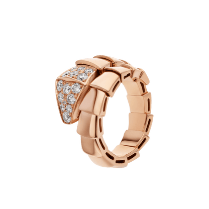 [Resenly Jewelry]SERPENTI RING PINK GOLD DIAMOND