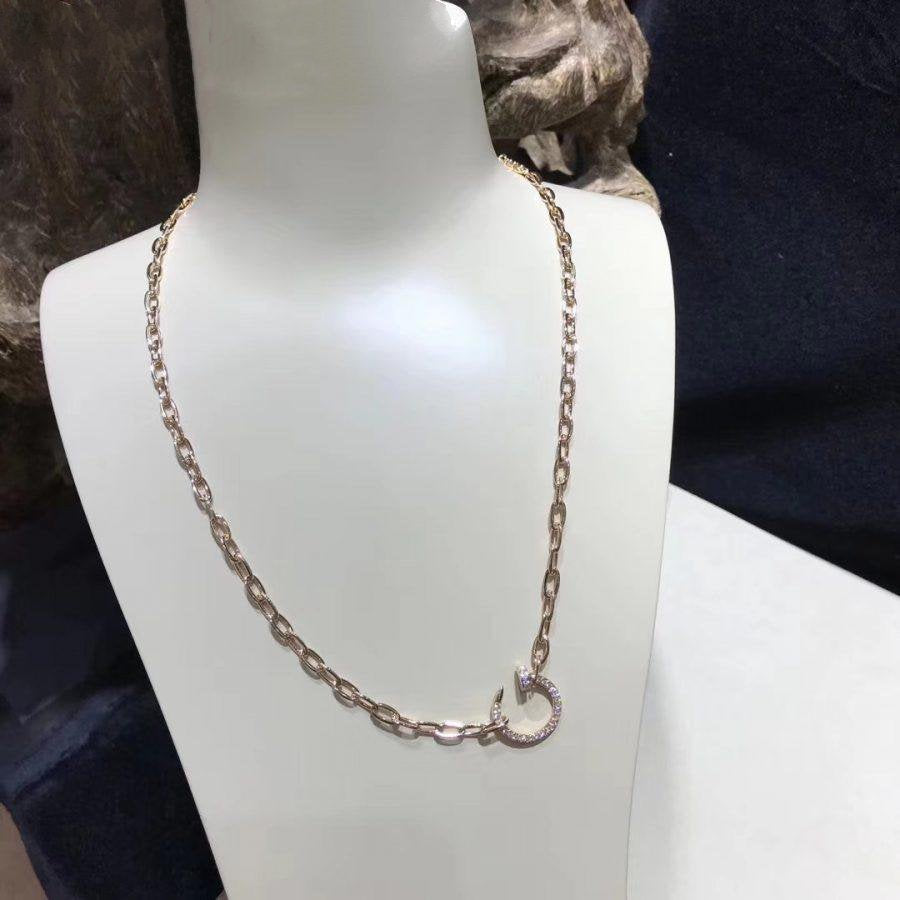 [Resenly Jewelry]JUSTE NECKLACE FULL DIAMONDS