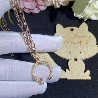 [Resenly Jewelry]JUSTE NECKLACE FULL DIAMONDS