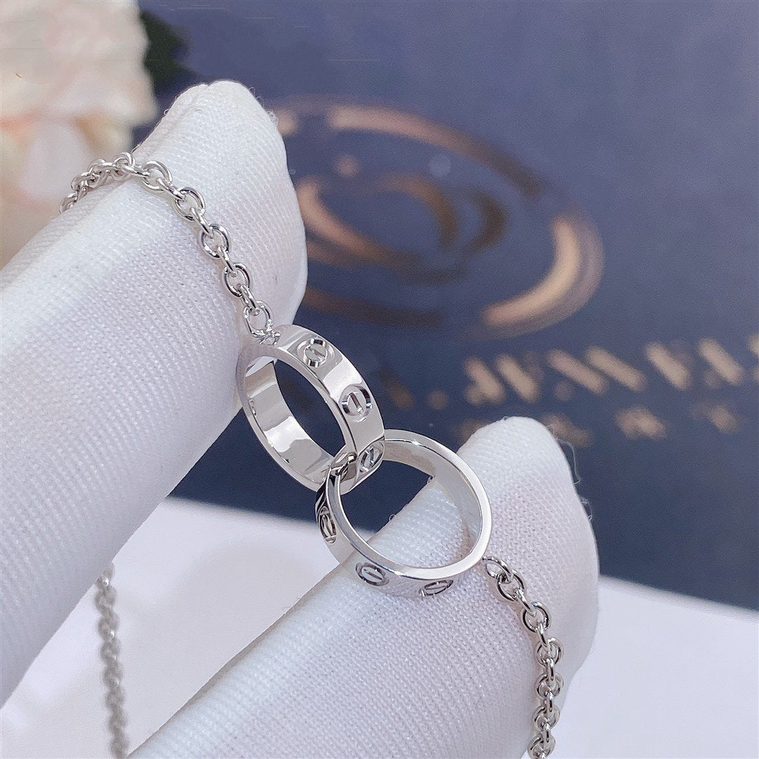 [Resenly Jewelry]LOVE BRACELET DOUBLE RING