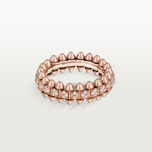 [Resenly Jewelry]CLASH 6.4MM スモール フルダイヤモンドリング