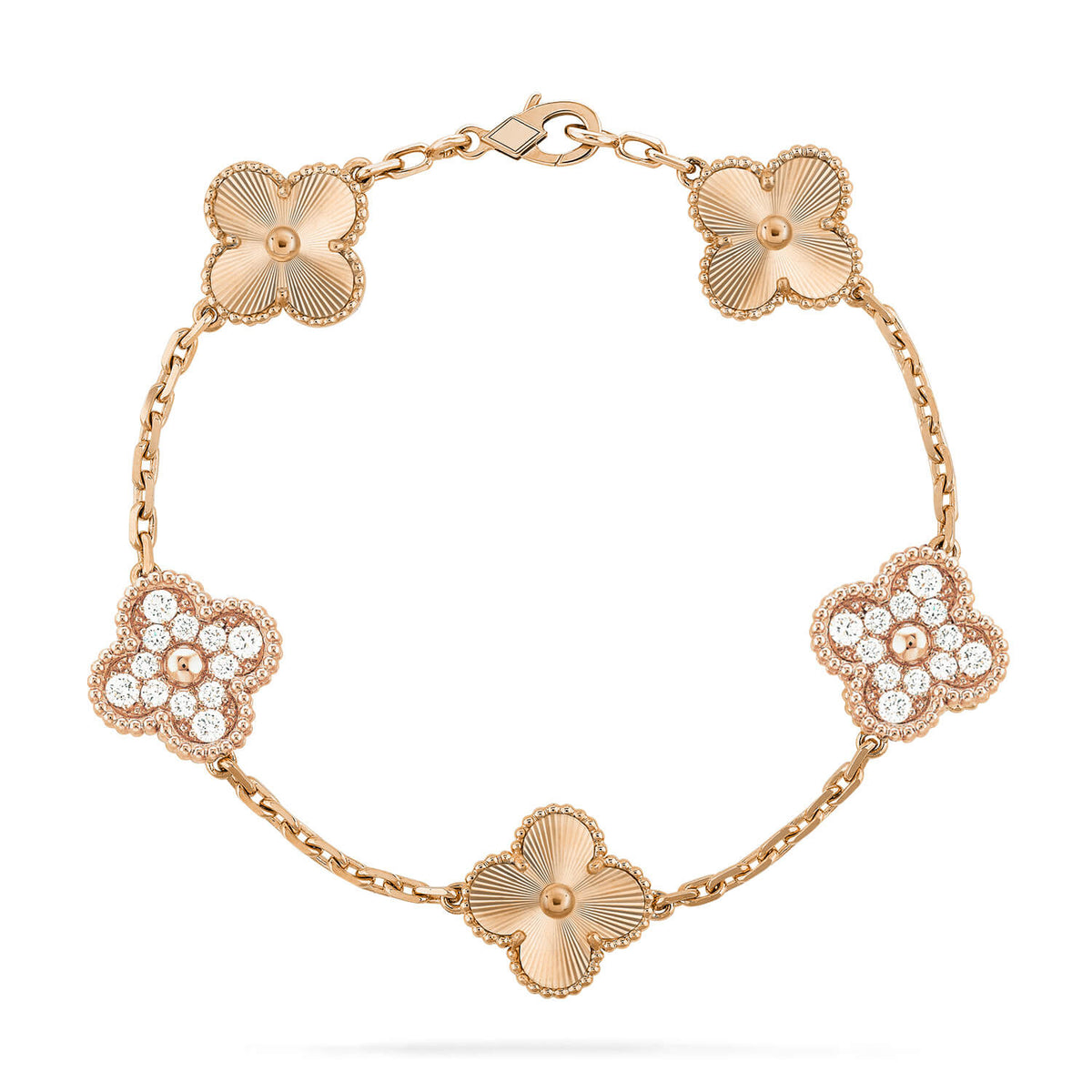[Resenly Jewelry] CLOVER 5 MOTIF LASER BRACELET COLLECTION