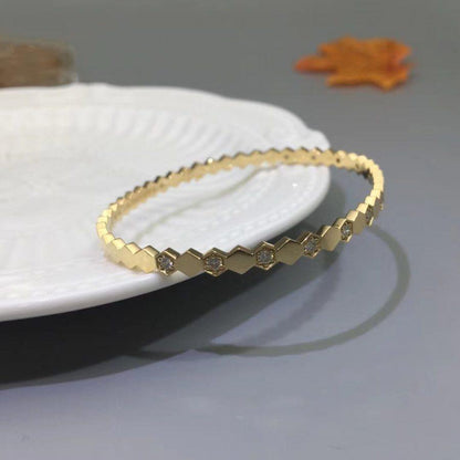 [Resenly Jewelry]BEE LOVE GOLD DIAMOND BRACELET