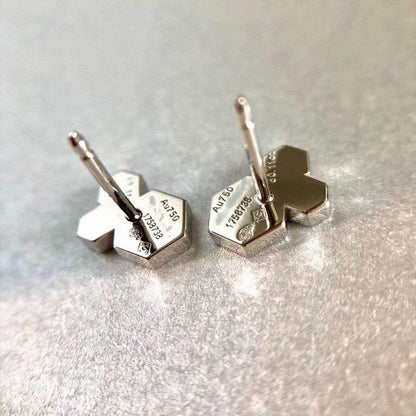 [Resenly Jewelry]BEE LOVE SILVER DIAMOND EARRINGS